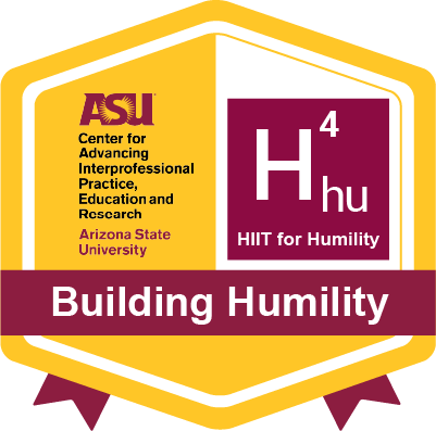 Building Humility digital badge